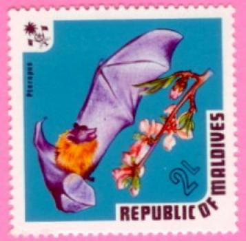 Fledermaus Briefmarke 13